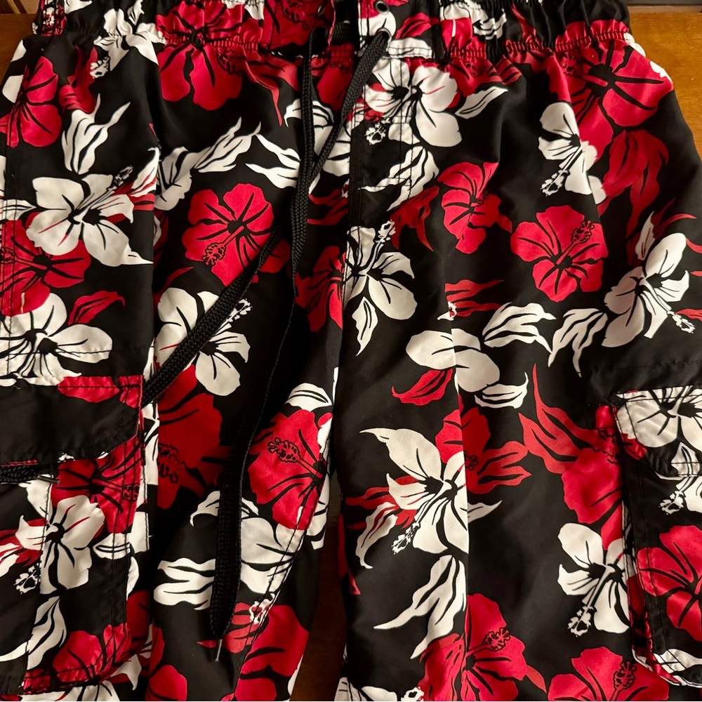 Arizona XL Swim Shorts - hibiscus tropical print